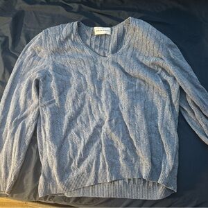 Elegant Women's Blue Sweater